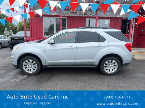 2011 Chevrolet Equinox for sale at Auto Brite Used Cars Inc in Saginaw MI