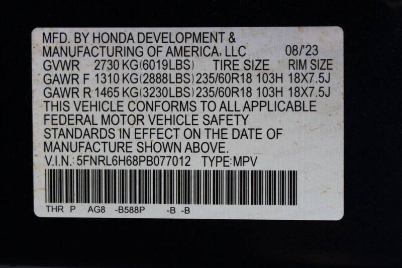 2023 Honda Odyssey EX-L