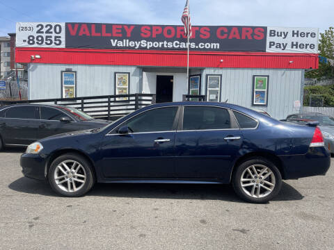 2011 Chevrolet Impala for sale at Valley Sports Cars in Des Moines WA