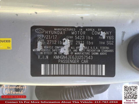 2018 Genesis G80