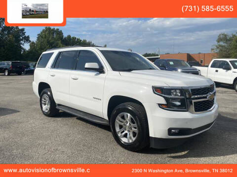2015 Chevrolet Tahoe for sale at Auto Vision Inc. in Brownsville TN