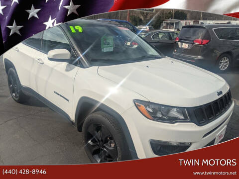 2019 Jeep Compass for sale at TWIN MOTORS in Madison OH