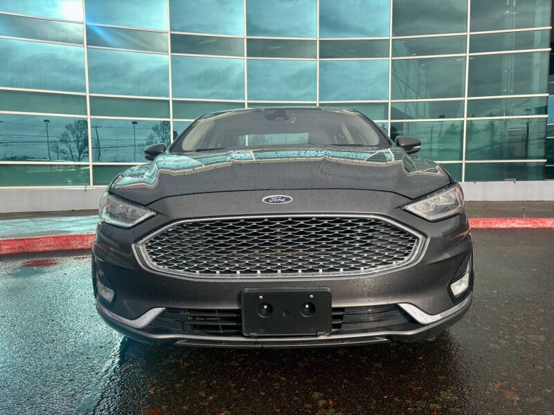 Used 2019 Ford Fusion Titanium with VIN 3FA6P0D99KR221541 for sale in Salem, OR