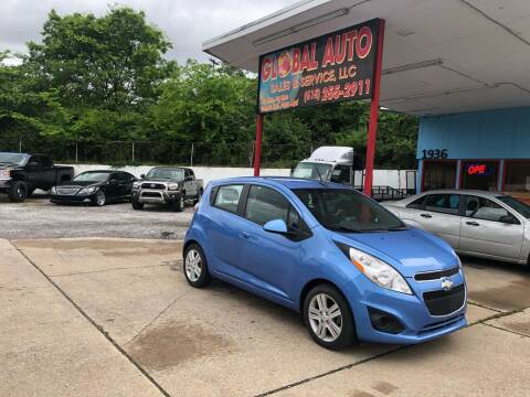 2014 Chevrolet Spark for sale at Global Auto Sales and Service in Nashville TN