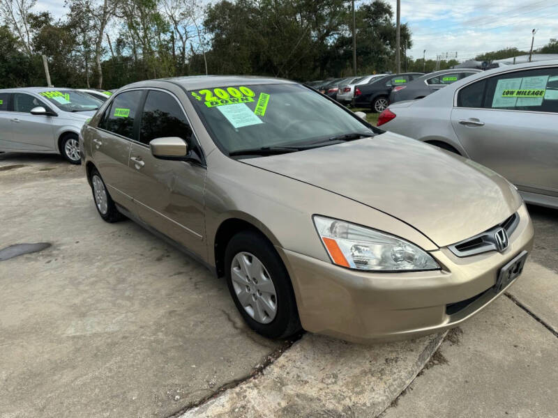 2004 Honda Accord for sale at DION'S TRUCKS & CARS LLC in Alvin TX