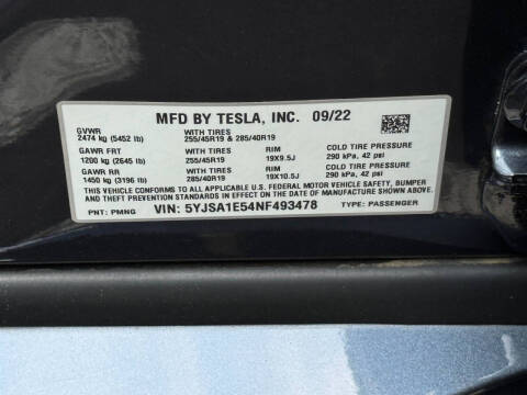 2022 Tesla Model S