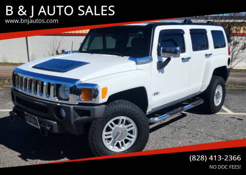 2006 HUMMER H3 for sale at B & J AUTO SALES in Morganton NC