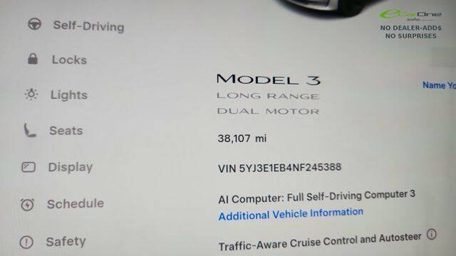 2022 Tesla Model 3 Long Range