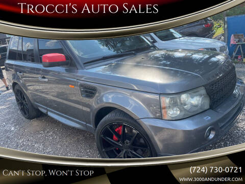2006 Land Rover Range Rover Sport for sale at Trocci's Auto Sales in West Pittsburg PA