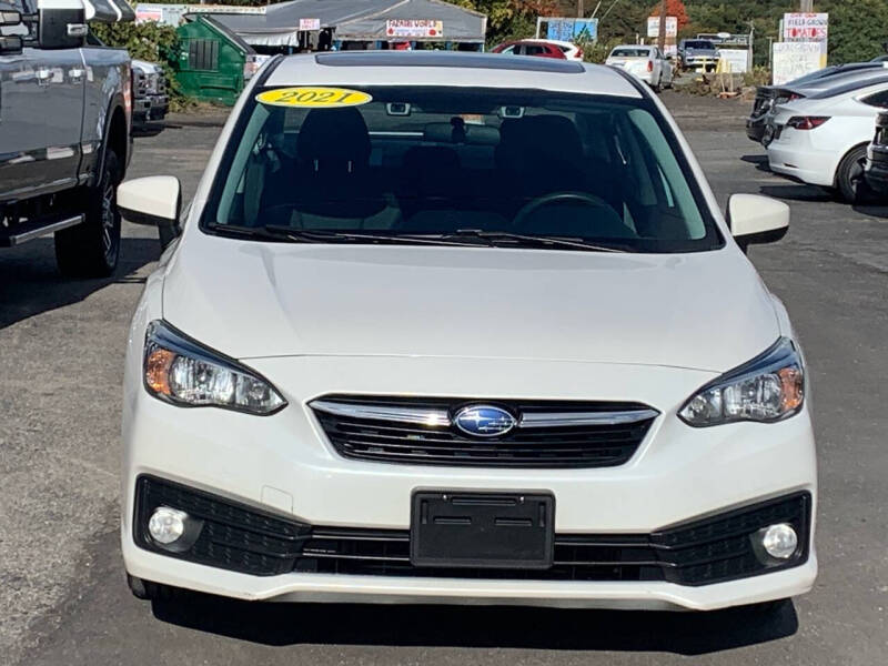 Used 2021 Subaru Impreza Premium with VIN 4S3GKAD6XM3600137 for sale in Worcester, MA