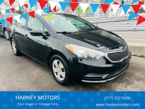 2015 Kia Forte for sale at HARNEY MOTORS in Gettysburg PA