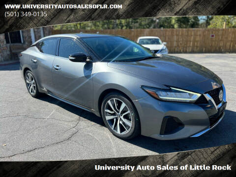 2019 Nissan Maxima for sale at University Auto Sales of Little Rock in Little Rock AR