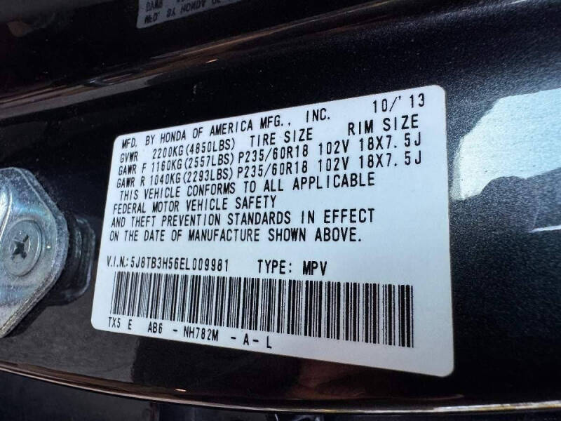 2014 Acura RDX w/Tech