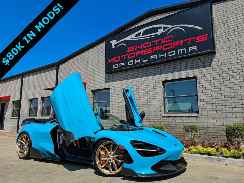 2020 McLaren 720S Spider for sale at Exotic Motorsports of Oklahoma in Edmond OK