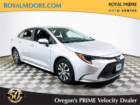 2022 Toyota Corolla Hybrid for sale at Royal Moore Custom Finance in Hillsboro OR