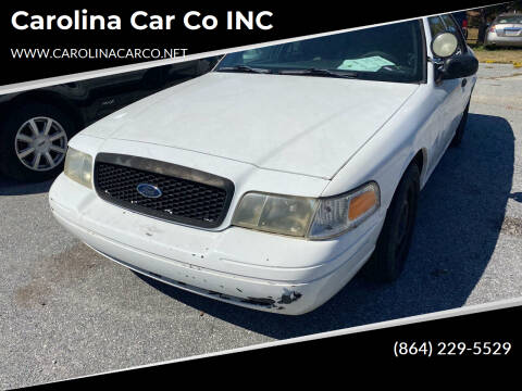 2011 Ford Crown Victoria for sale at Carolina Car Co INC in Greenwood SC