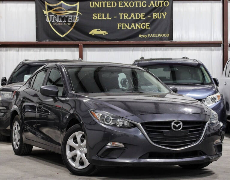 2016 Mazda MAZDA3 for sale at United Exotic Auto in Houston TX