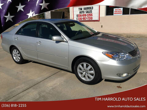 2003 Toyota Camry for sale at Tim Harrold Auto Sales in Wilkesboro NC