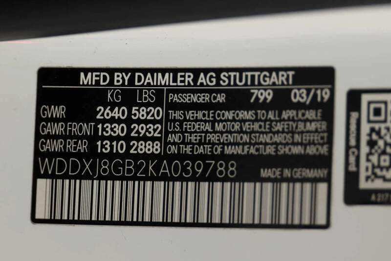 2019 Mercedes-Benz S-Class S 560 4MATIC