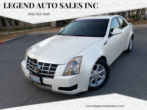 2008 Cadillac CTS for sale at Legend Auto Sales Inc in Lemon Grove CA