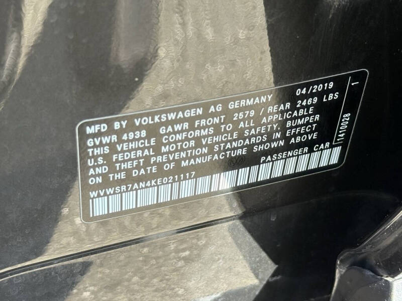 2019 Volkswagen Arteon