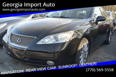 2008 Lexus ES 350 for sale at Georgia Import Auto in Alpharetta GA