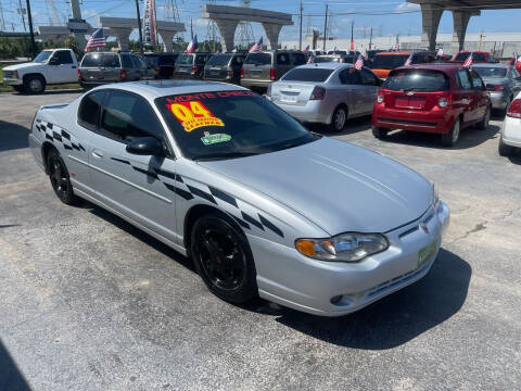 2004 Chevrolet Monte Carlo for sale at Texas 1 Auto Finance in Kemah TX