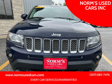 2014 Jeep Compass for sale at NORM'S USED CARS INC in Wiscasset ME