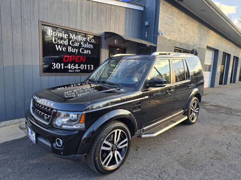 2016 Land Rover LR4 for sale at Bowie Motor Co in Bowie MD