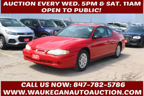 2005 Chevrolet Monte Carlo for sale at Waukegan Auto Auction in Waukegan IL