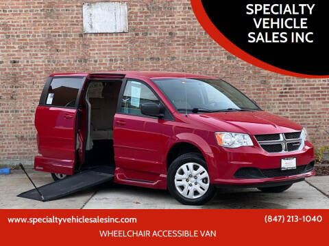 2015 Dodge Grand Caravan for sale at SPECIALTY VEHICLE SALES INC in Skokie IL