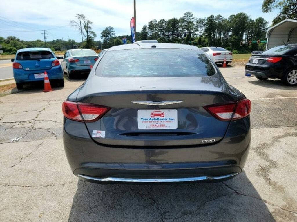 2015 Chrysler 200 for sale at Your Autodealer Inc. in Mcdonough, GA