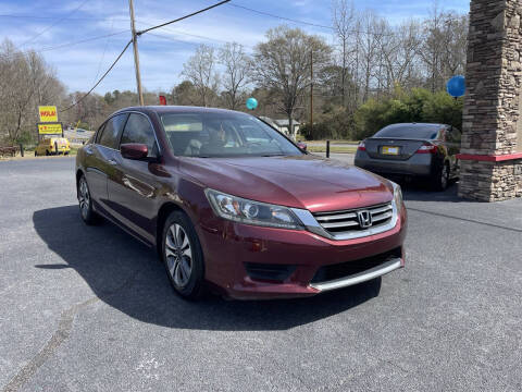 2013 Honda Accord for sale at NO FULL COVERAGE AUTO SALES LLC in Austell GA