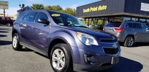 2013 Chevrolet Equinox for sale at South Point Auto Plaza, Inc. in Albany NY