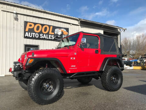 2006 Jeep Wrangler for sale at Pool Auto Sales in Hayden ID
