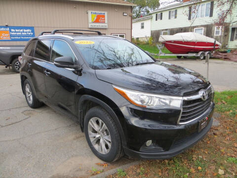 2015 Toyota Highlander for sale at Pecor Auto Sales in Winooski VT