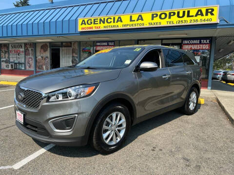 2018 Kia Sorento for sale at Aromax Auto Sales in Tacoma WA