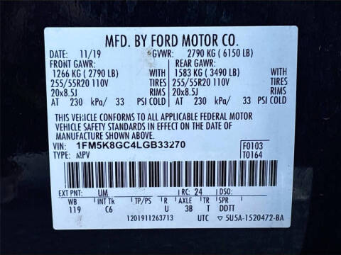 2020 Ford Explorer ST