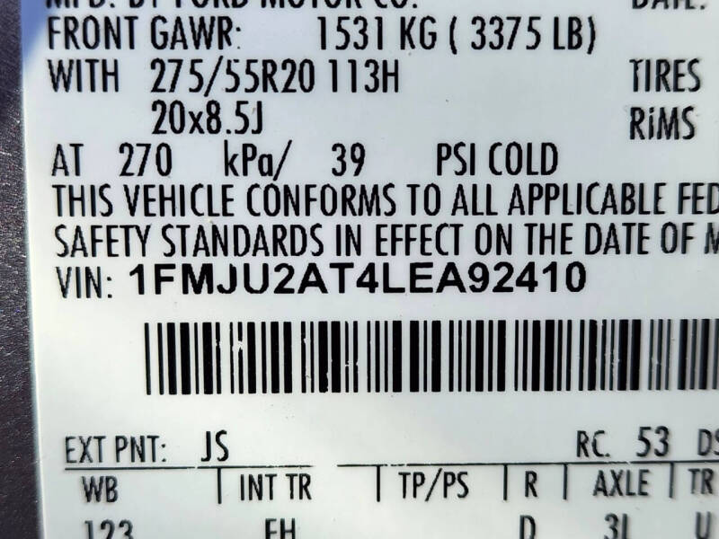 2020 Ford Expedition Limited