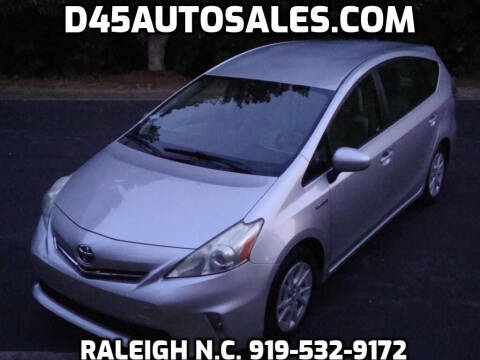 2012 Toyota Prius v for sale at D45 Auto Brokers in Raleigh NC