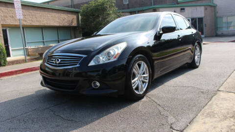 2010 Infiniti G37 Sedan for sale at NORCROSS MOTORSPORTS in Norcross GA