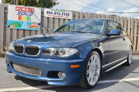 2006 BMW 3 Series for sale at ALWAYSSOLD123 INC in Fort Lauderdale FL
