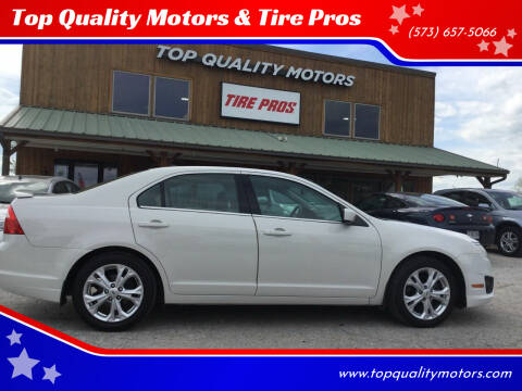 2012 Ford Fusion for sale at Top Quality Motors & Tire Pros in Ashland MO