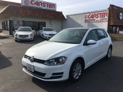 2015 Volkswagen Golf for sale at CARSTER in Huntington Beach CA