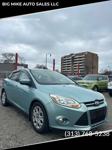 2012 Ford Focus for sale at BIG MIKE AUTO SALES LLC in Lincoln Park MI