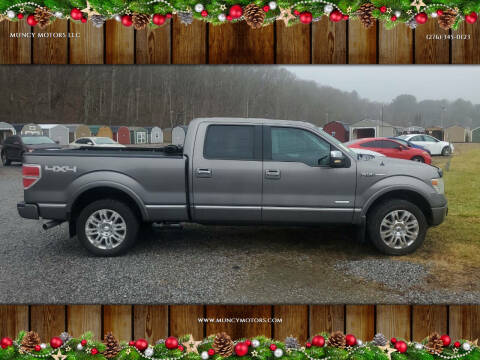 2013 Ford F-150 for sale at MUNCY MOTORS LLC in Bluefield VA