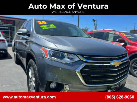2020 Chevrolet Traverse for sale at Auto Max of Ventura in Ventura CA