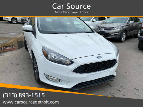 2017 Ford Focus for sale at Car Source in Detroit MI
