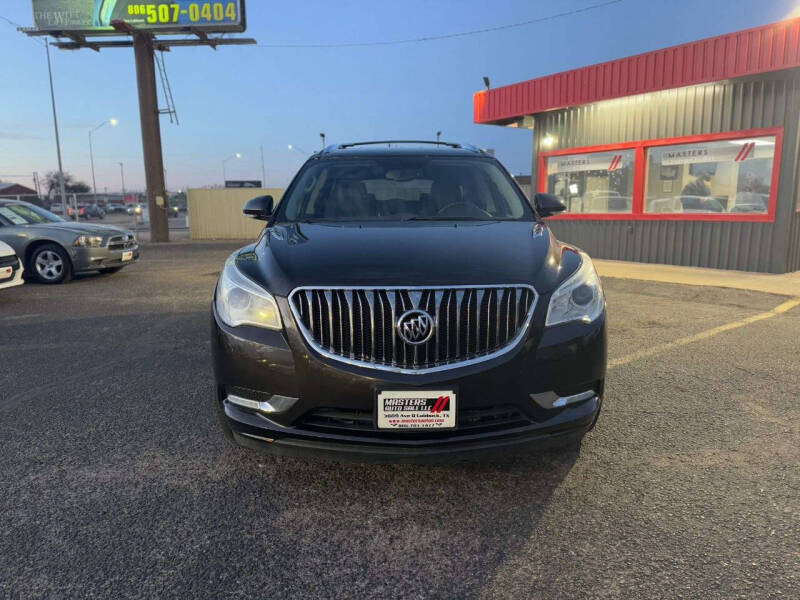 2013 Buick Enclave for sale at MASTERS AUTO SALE LLC in Lubbock TX