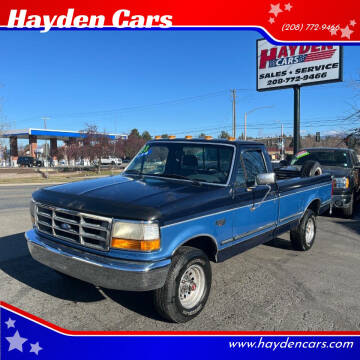 1993 Ford F-150 for sale at Hayden Cars in Coeur D Alene ID